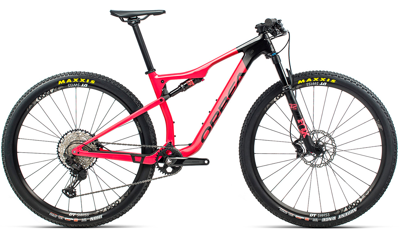 Фотографія Велосипед Orbea Oiz M30 29" розмір L 2021 Червоно-чорний